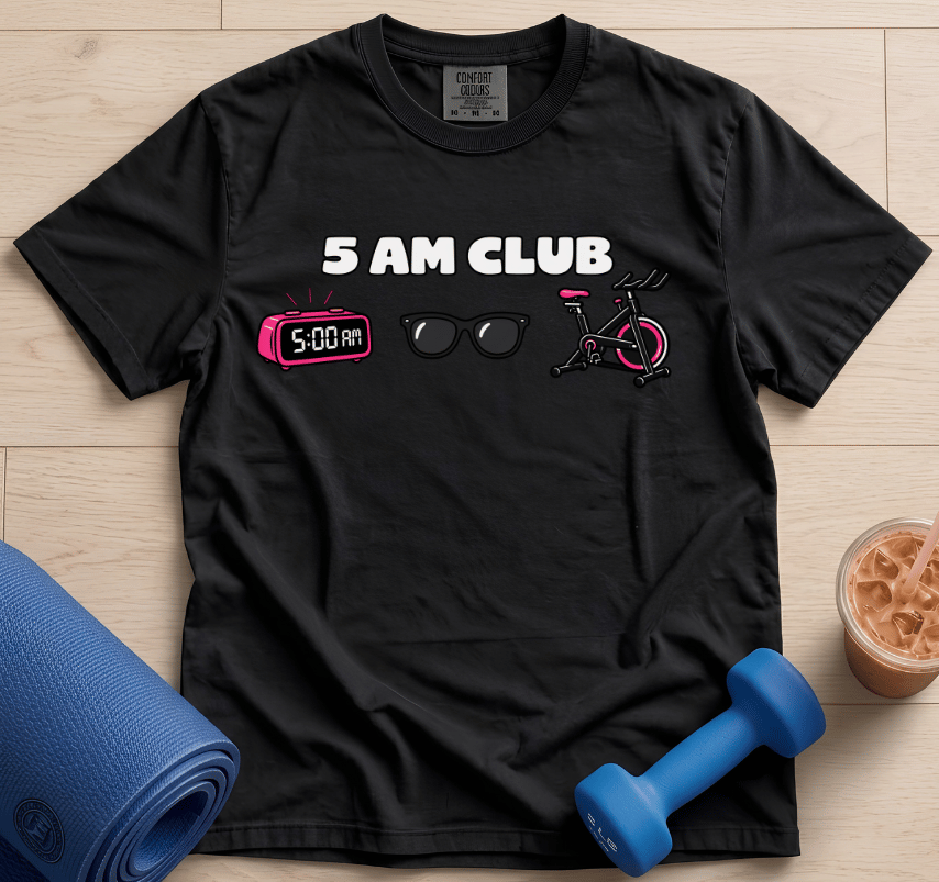 5 AM Spin Club - T-shirt