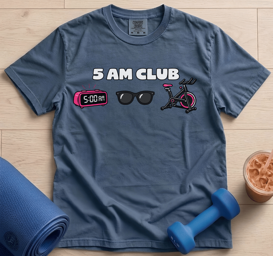 5 AM Spin Club - T-shirt