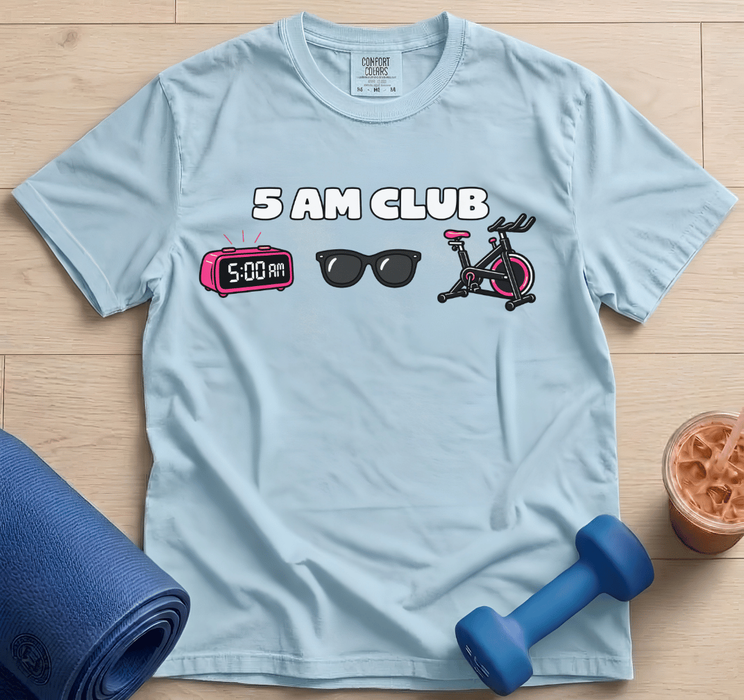 5 AM Spin Club - T-shirt
