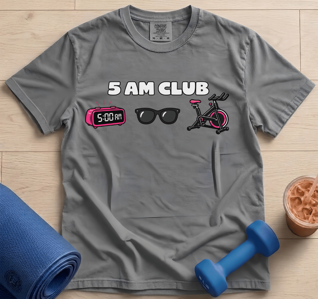 5 AM Spin Club - T-shirt