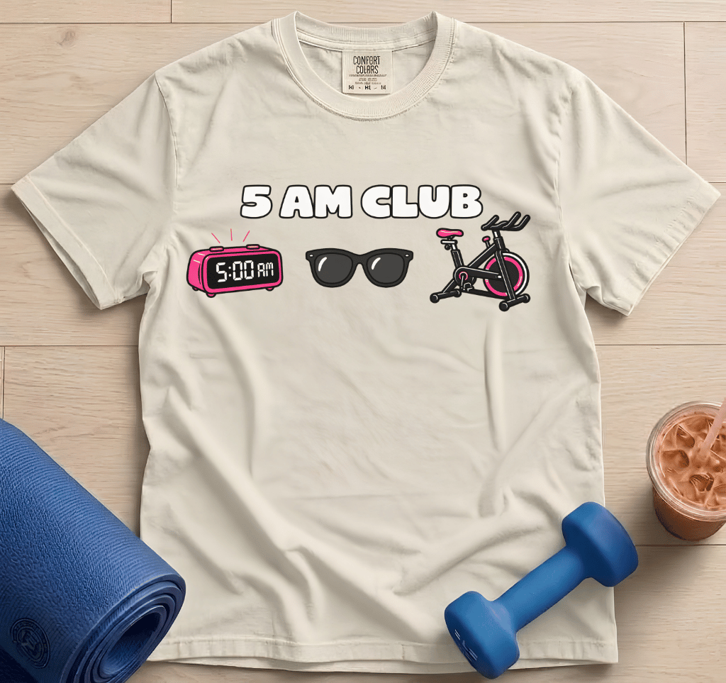 5 AM Spin Club - T-shirt