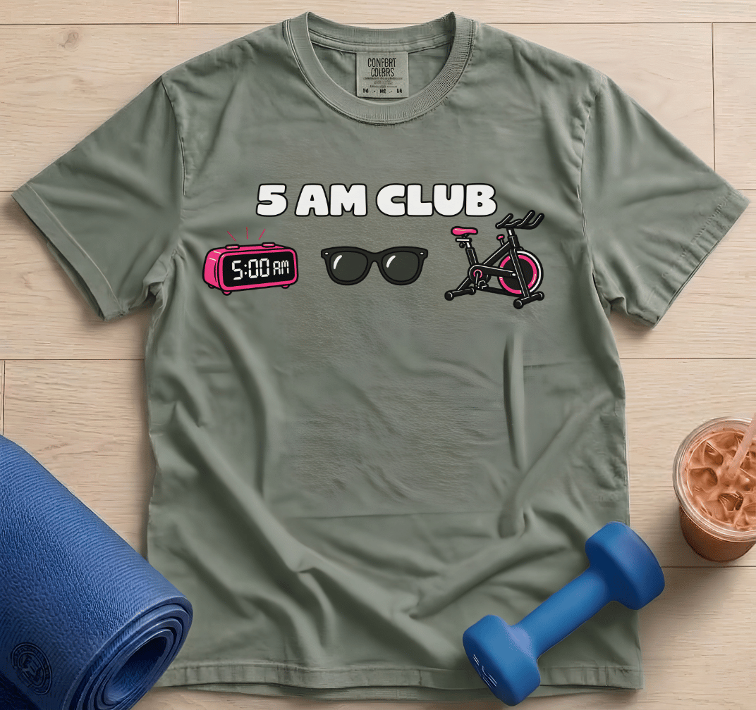 5 AM Spin Club - T-shirt
