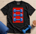 Stacked Dumbbells - T-Shirt