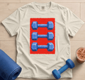Stacked Dumbbells - T-Shirt