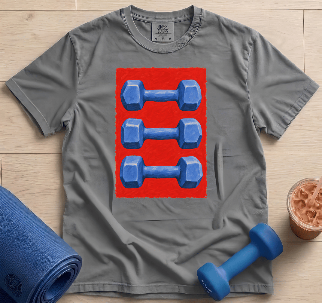 Stacked Dumbbells - T-Shirt