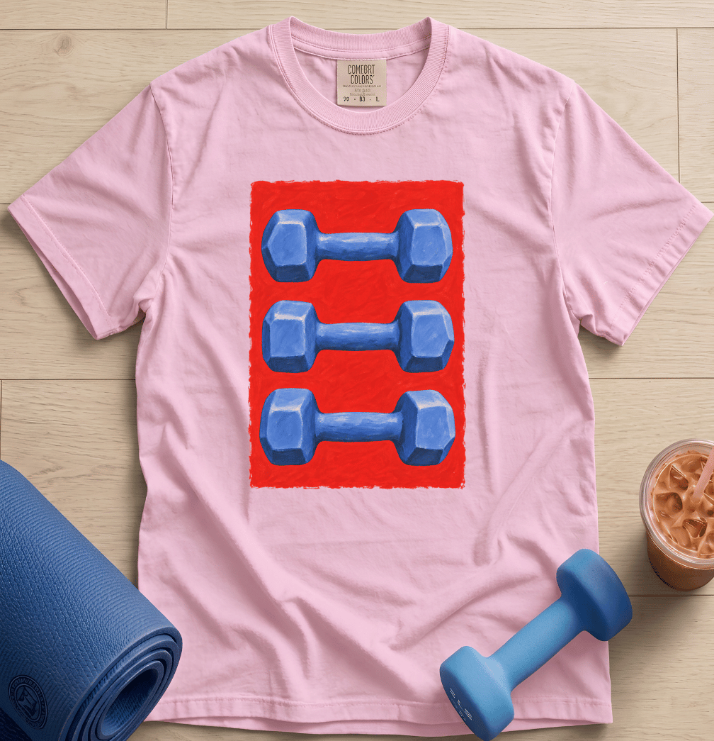 Stacked Dumbbells - T-Shirt