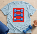 Stacked Dumbbells - T-Shirt