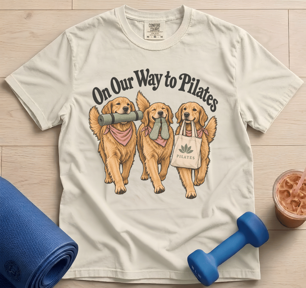 Pilates Dogs - T-Shirt