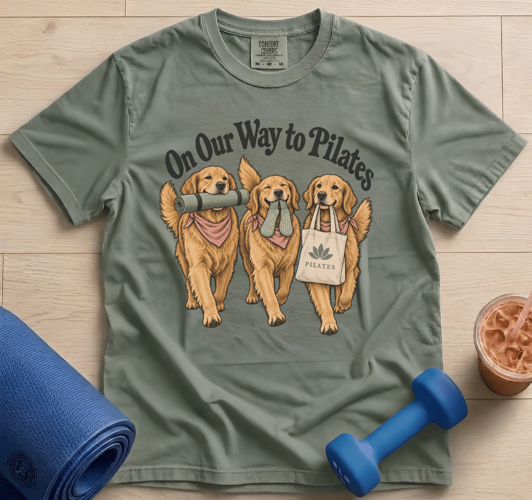 Pilates Dogs - T-Shirt