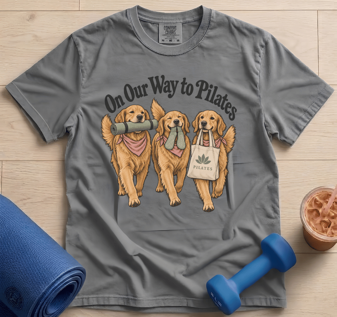 Pilates Dogs - T-Shirt