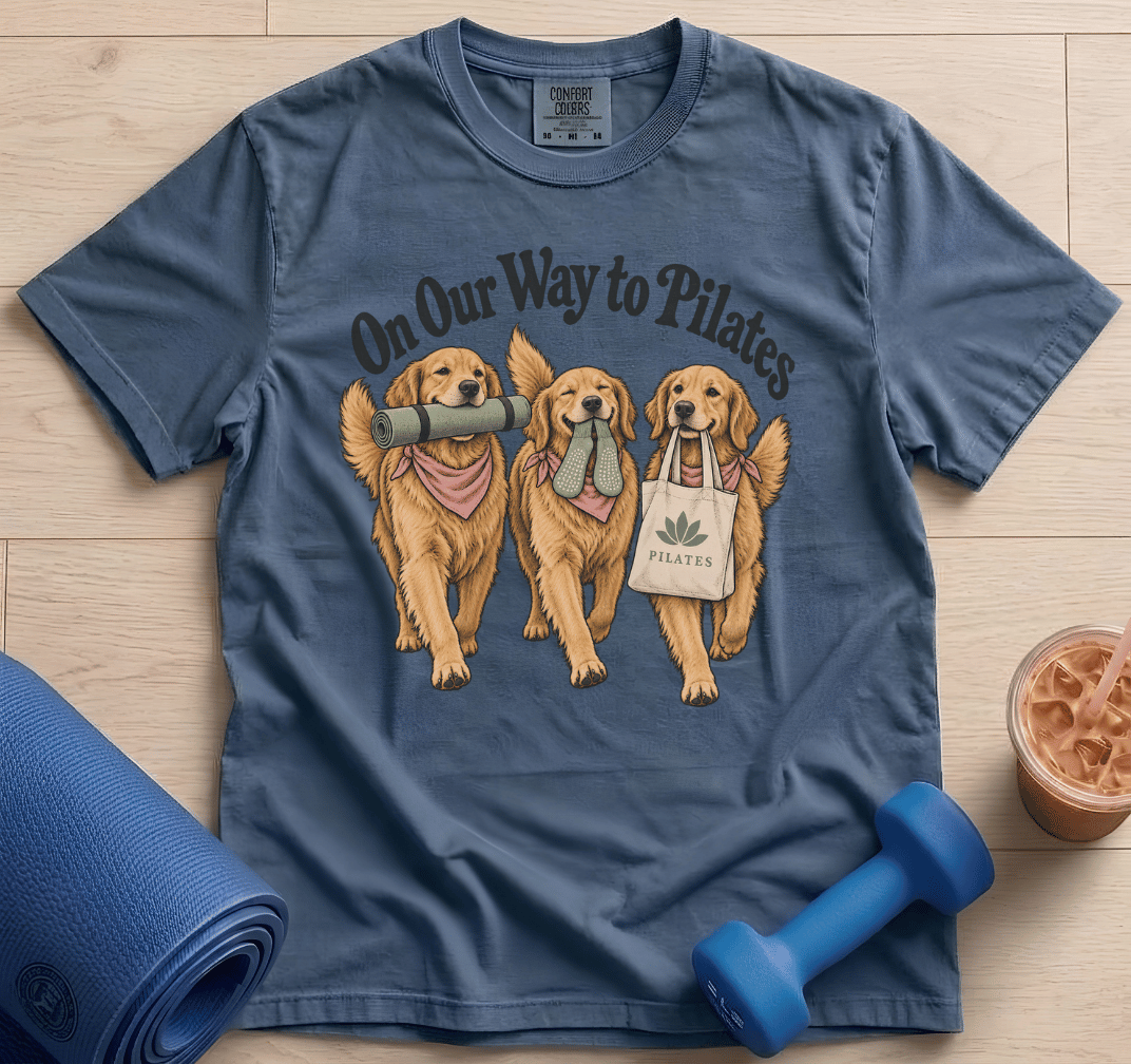 Pilates Dogs - T-Shirt