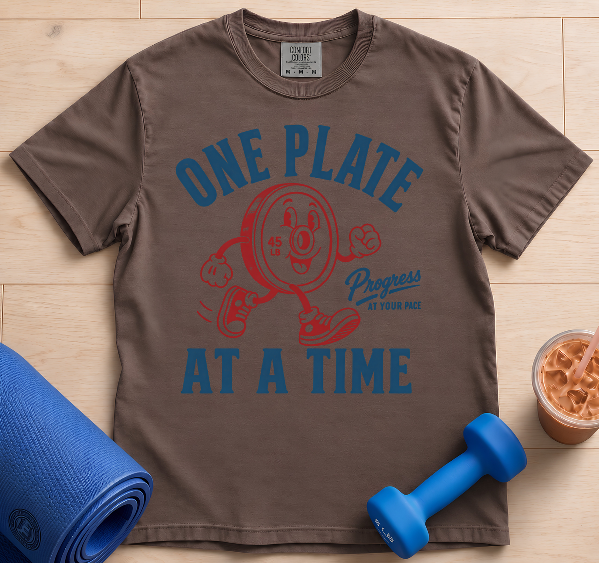 Walking One Plate At A Time - T-shirt