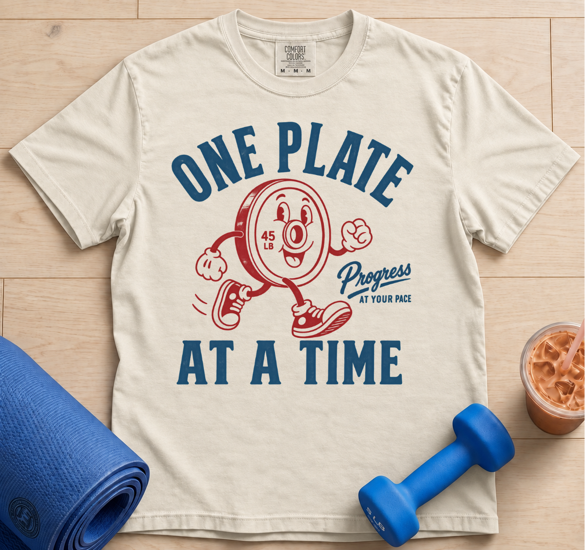 Walking One Plate At A Time - T-shirt