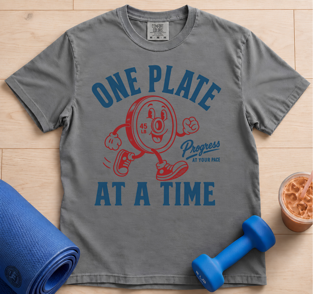 Walking One Plate At A Time - T-shirt