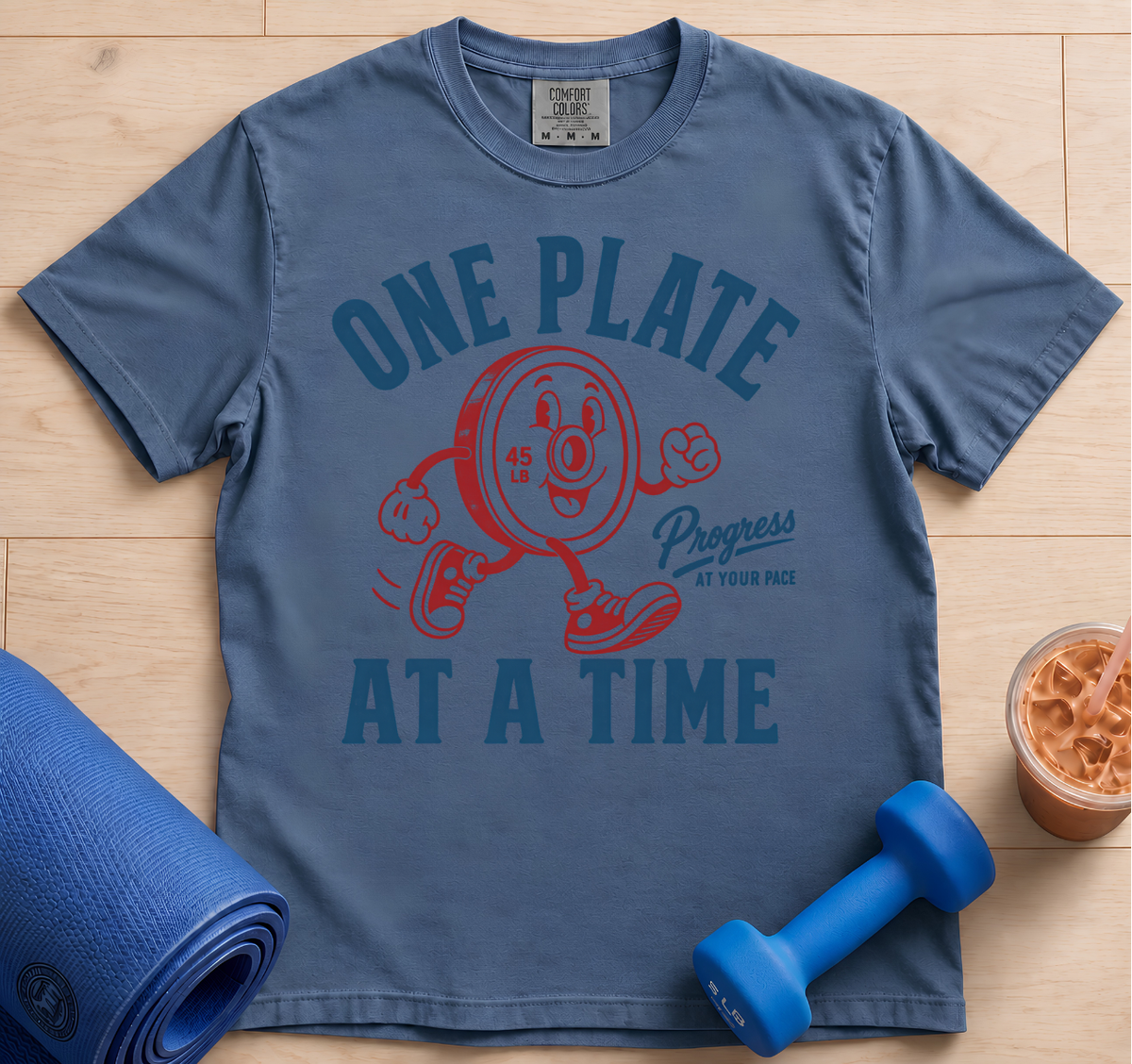 Walking One Plate At A Time - T-shirt
