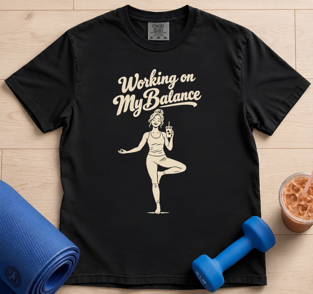 Working On My Balance - T-Shirt