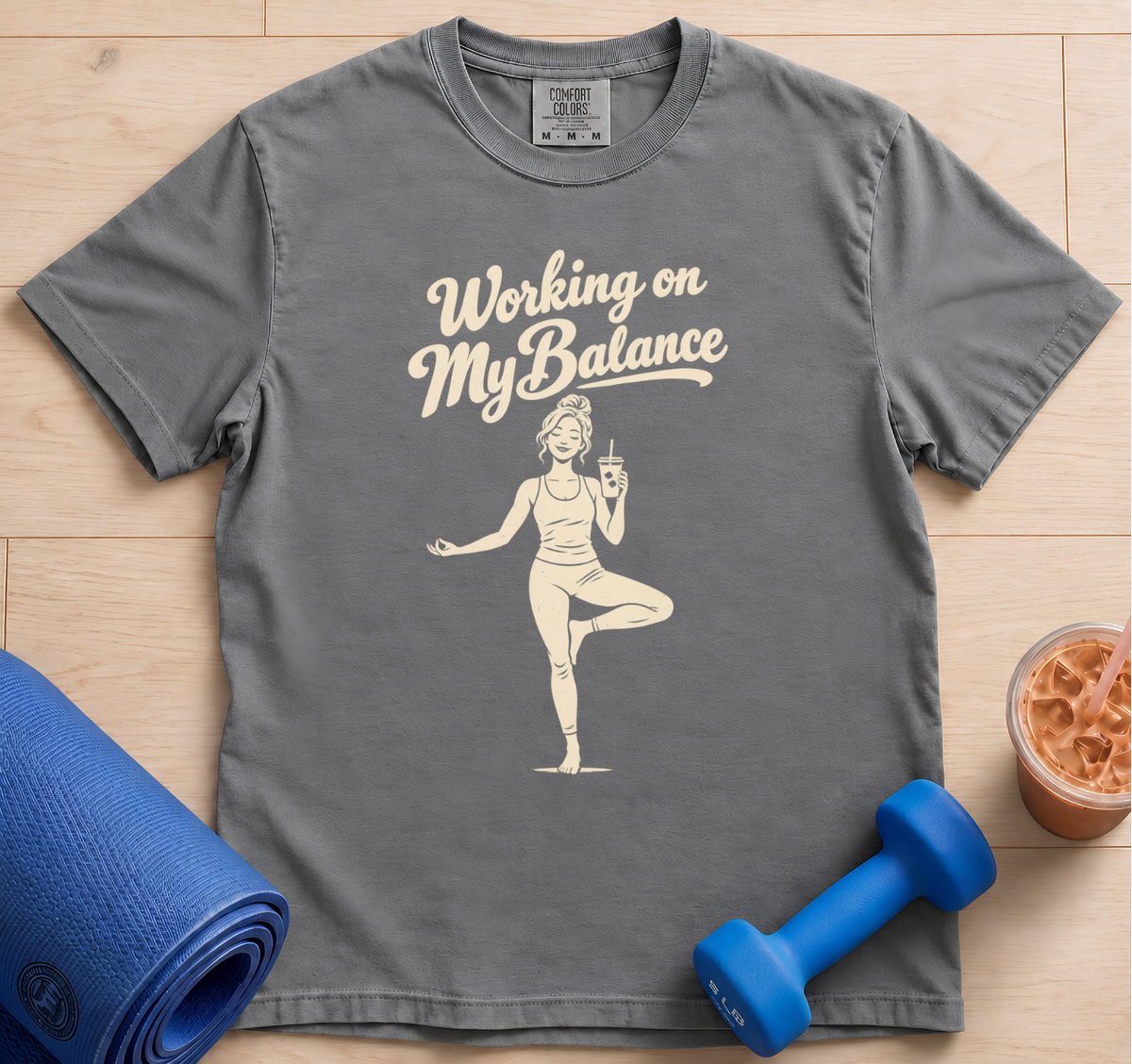 Working On My Balance - T-Shirt