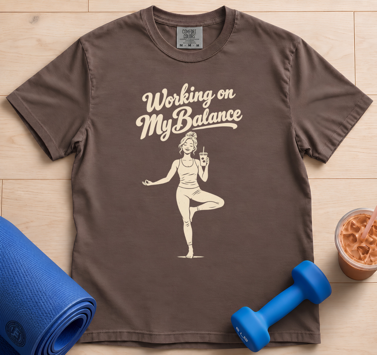Working On My Balance - T-Shirt