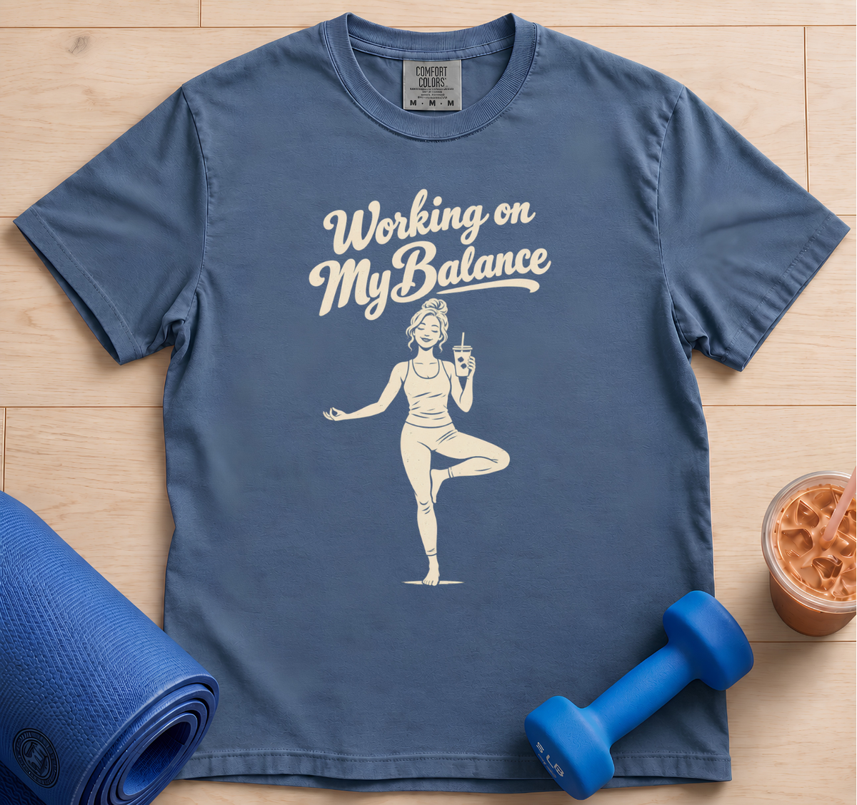 Working On My Balance - T-Shirt