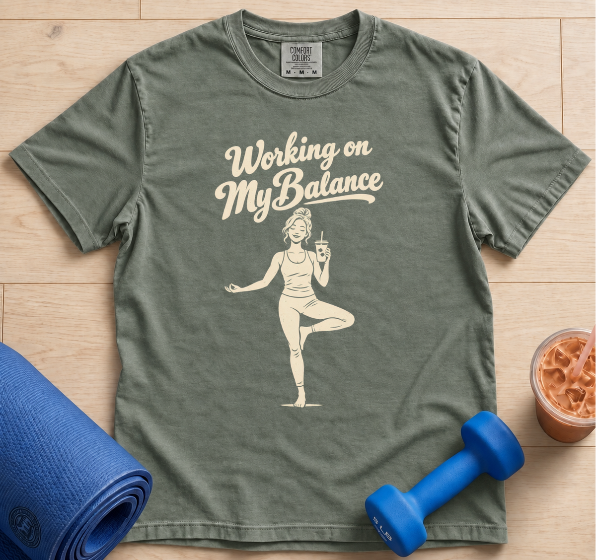 Working On My Balance - T-Shirt