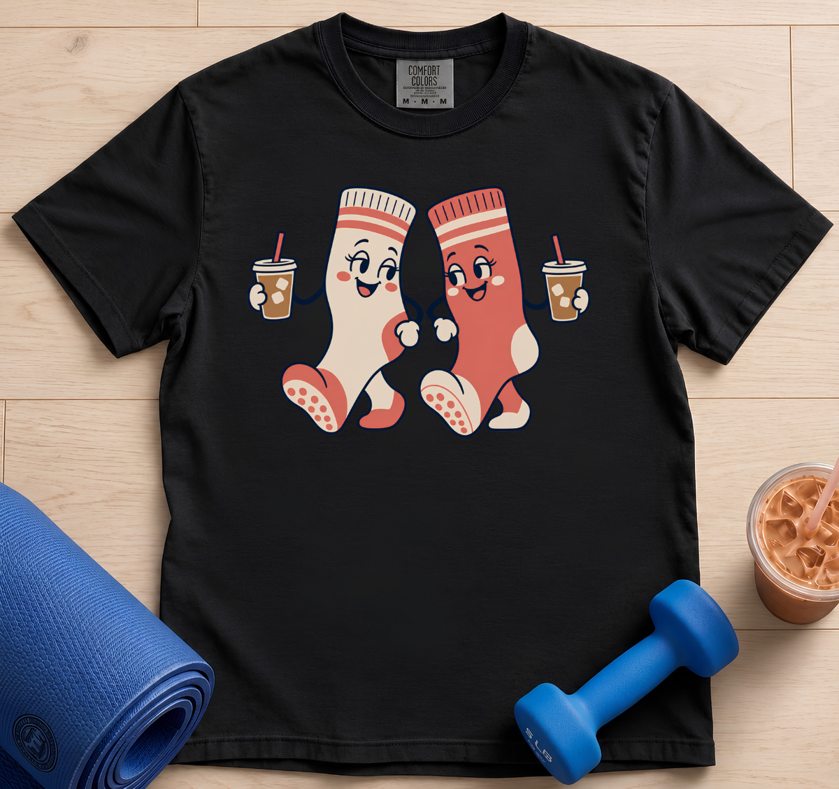 Socks Walking - T-shirt
