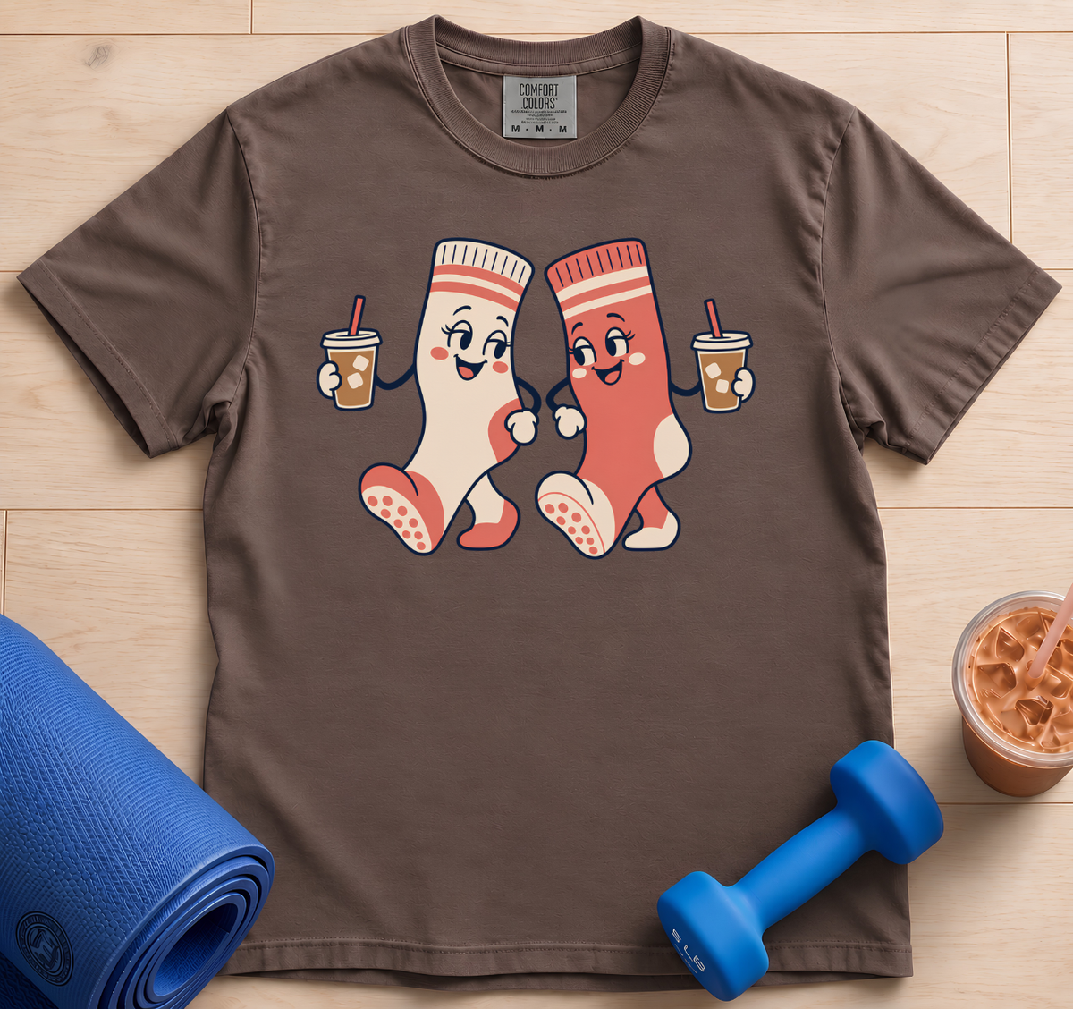 Socks Walking - T-shirt
