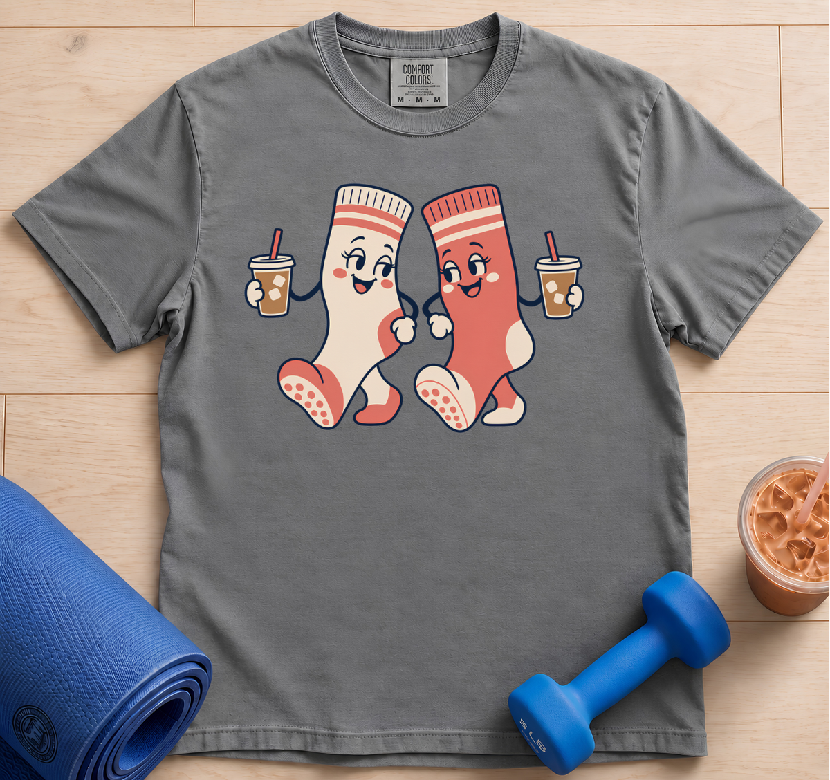 Socks Walking - T-shirt