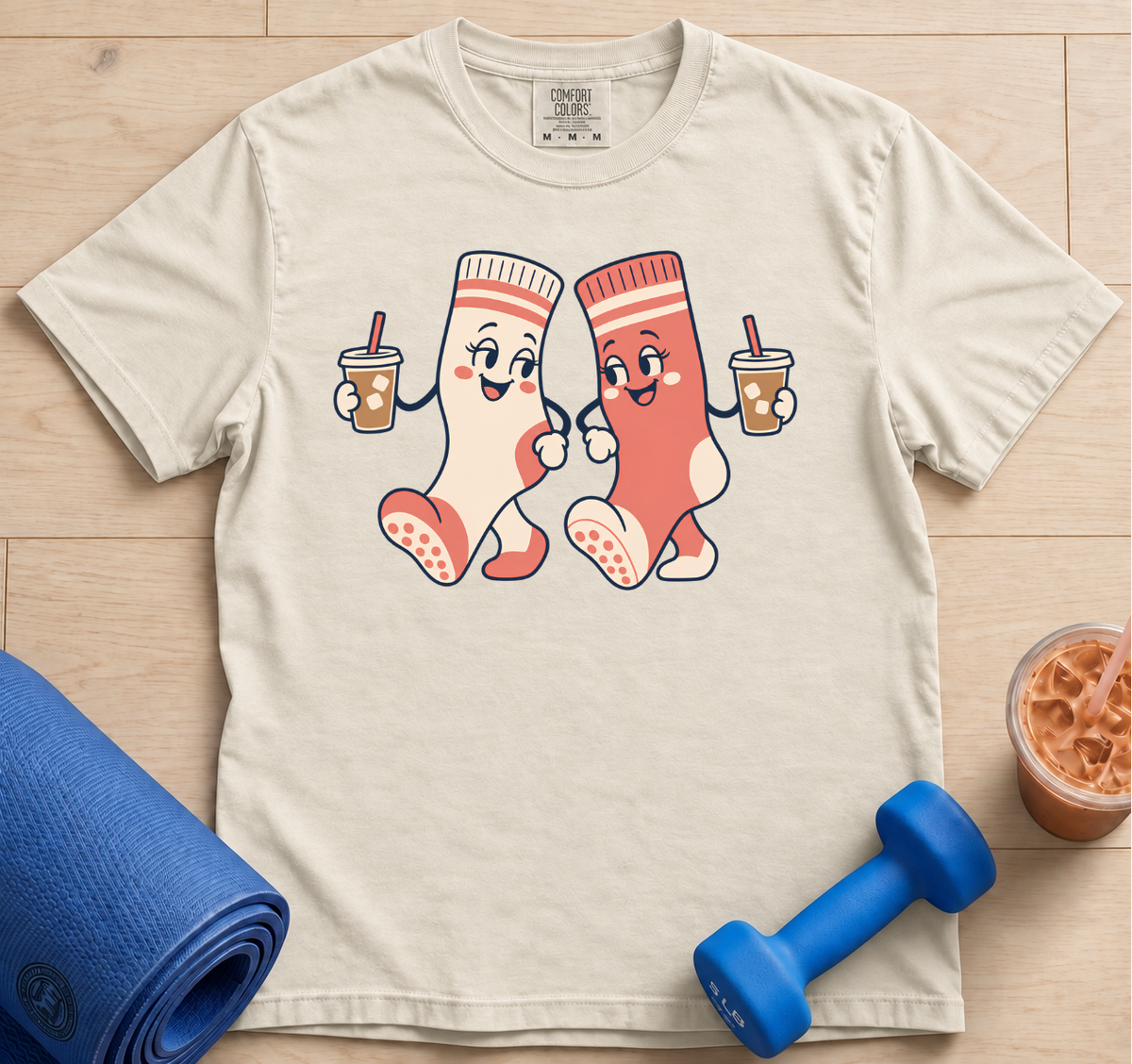 Socks Walking - T-shirt