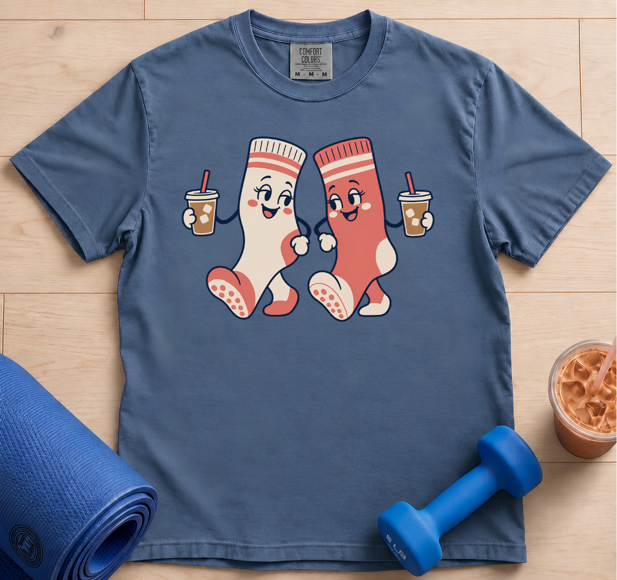 Socks Walking - T-shirt