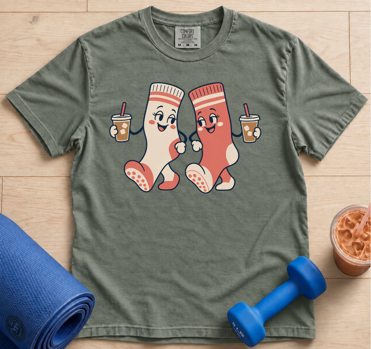 Socks Walking - T-shirt