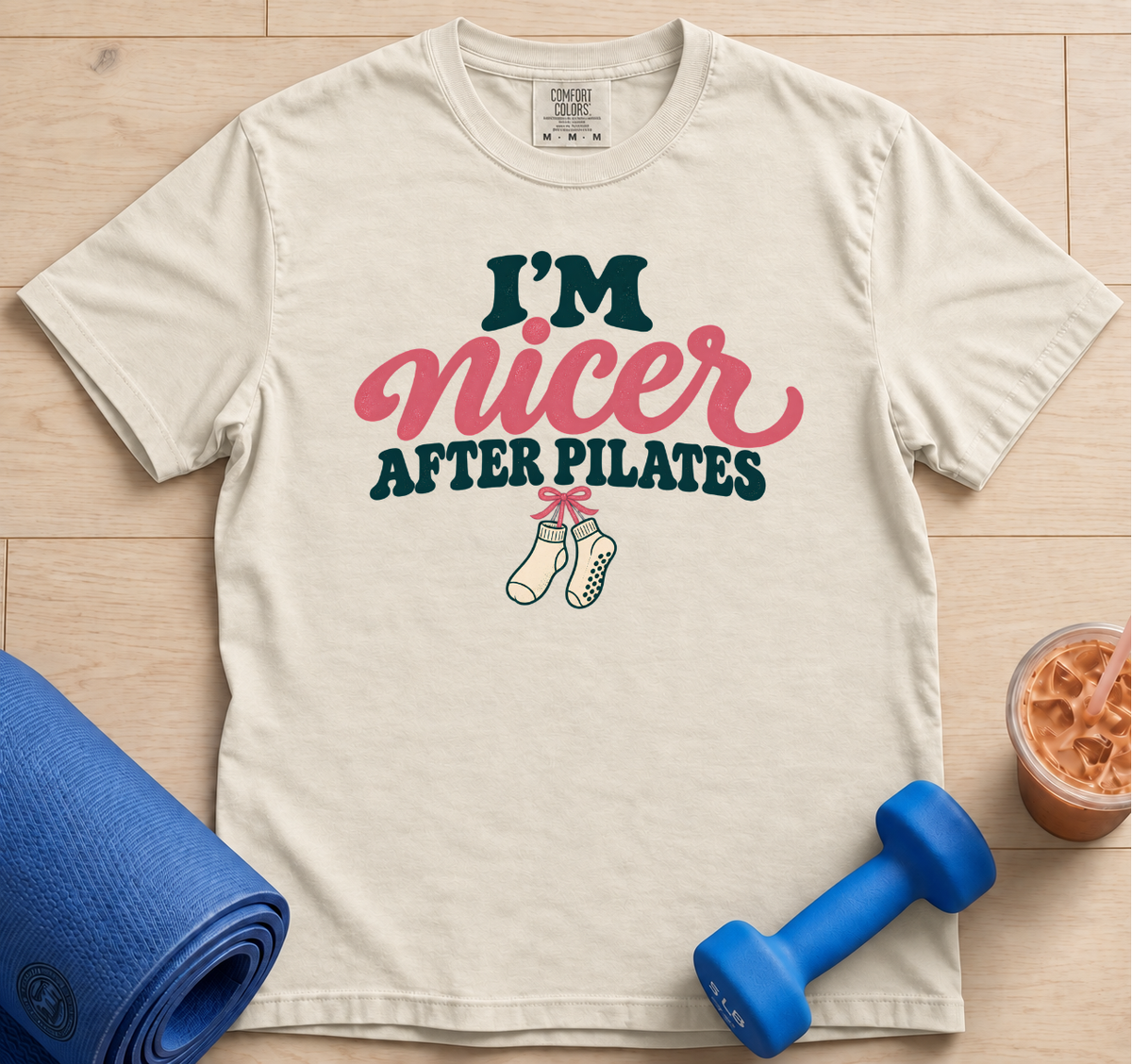I'm Nicer After Pilates T‑Shirt