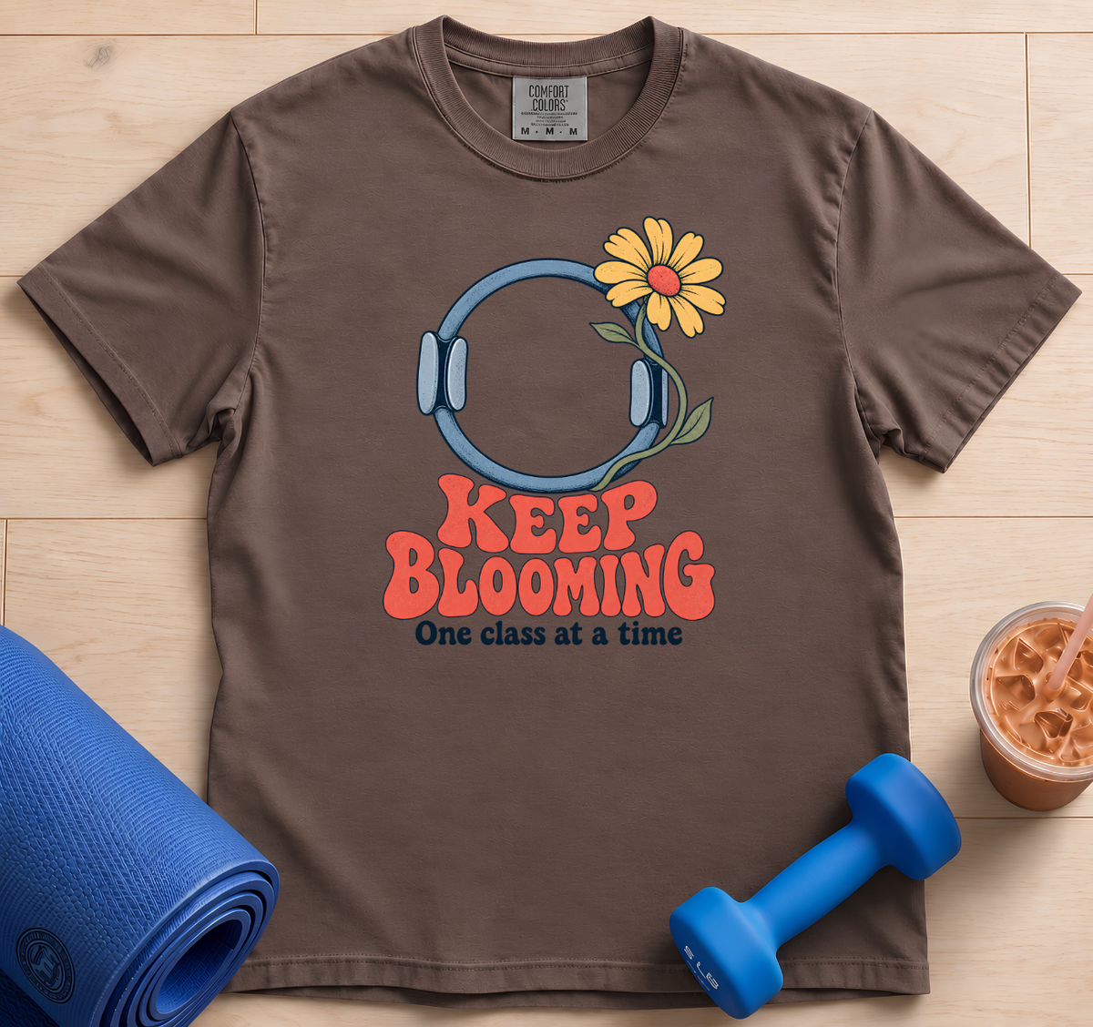 Keep Blooming Pilates - T Shirt