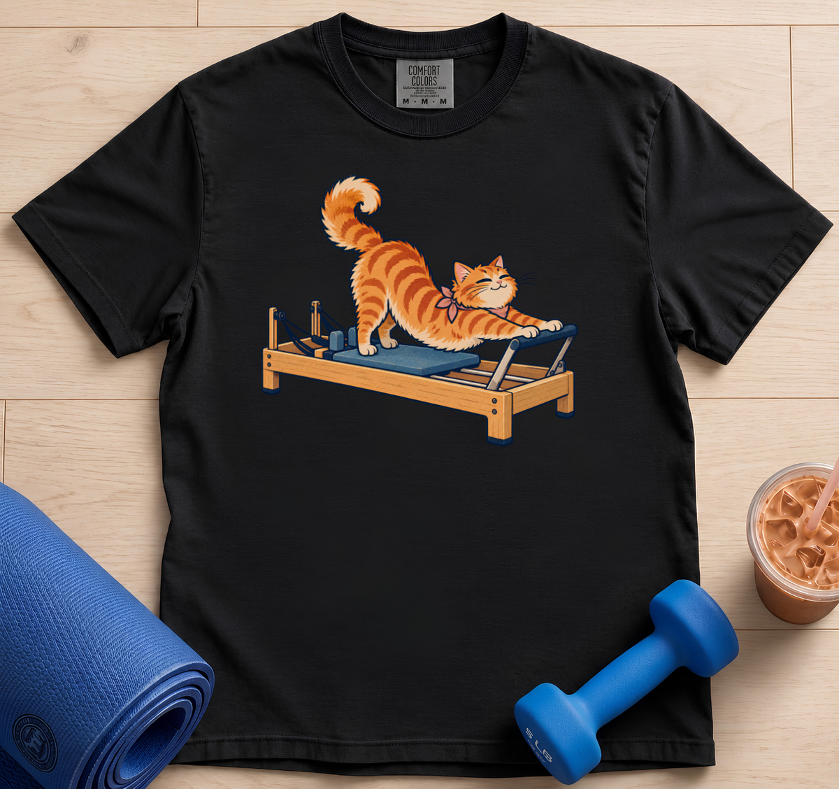 Cat Pilates Reformer - T-shirt