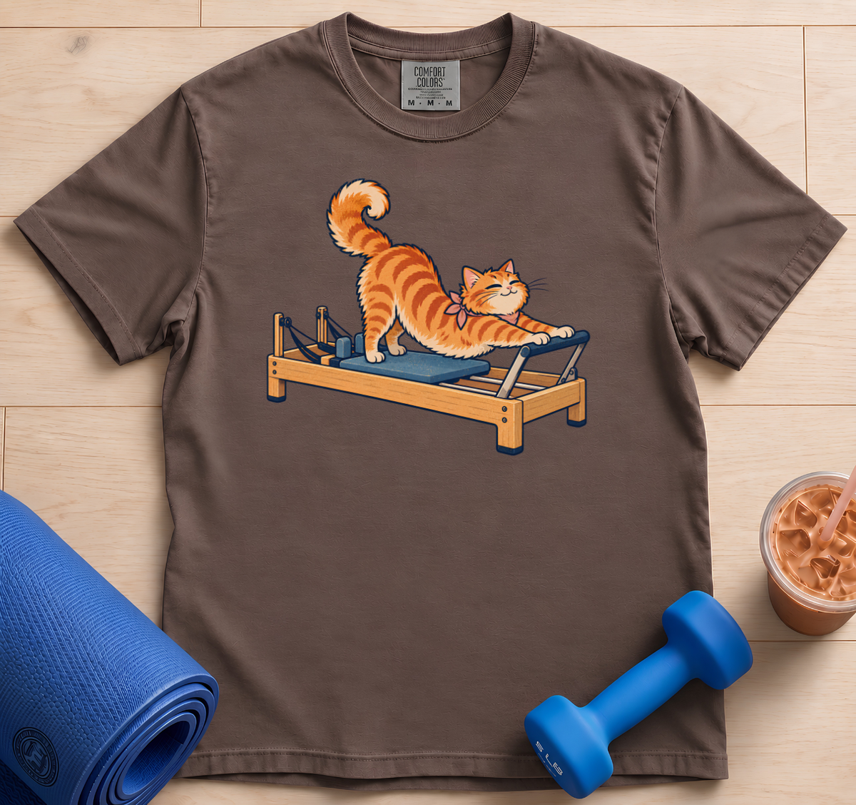 Cat Pilates Reformer - T-shirt