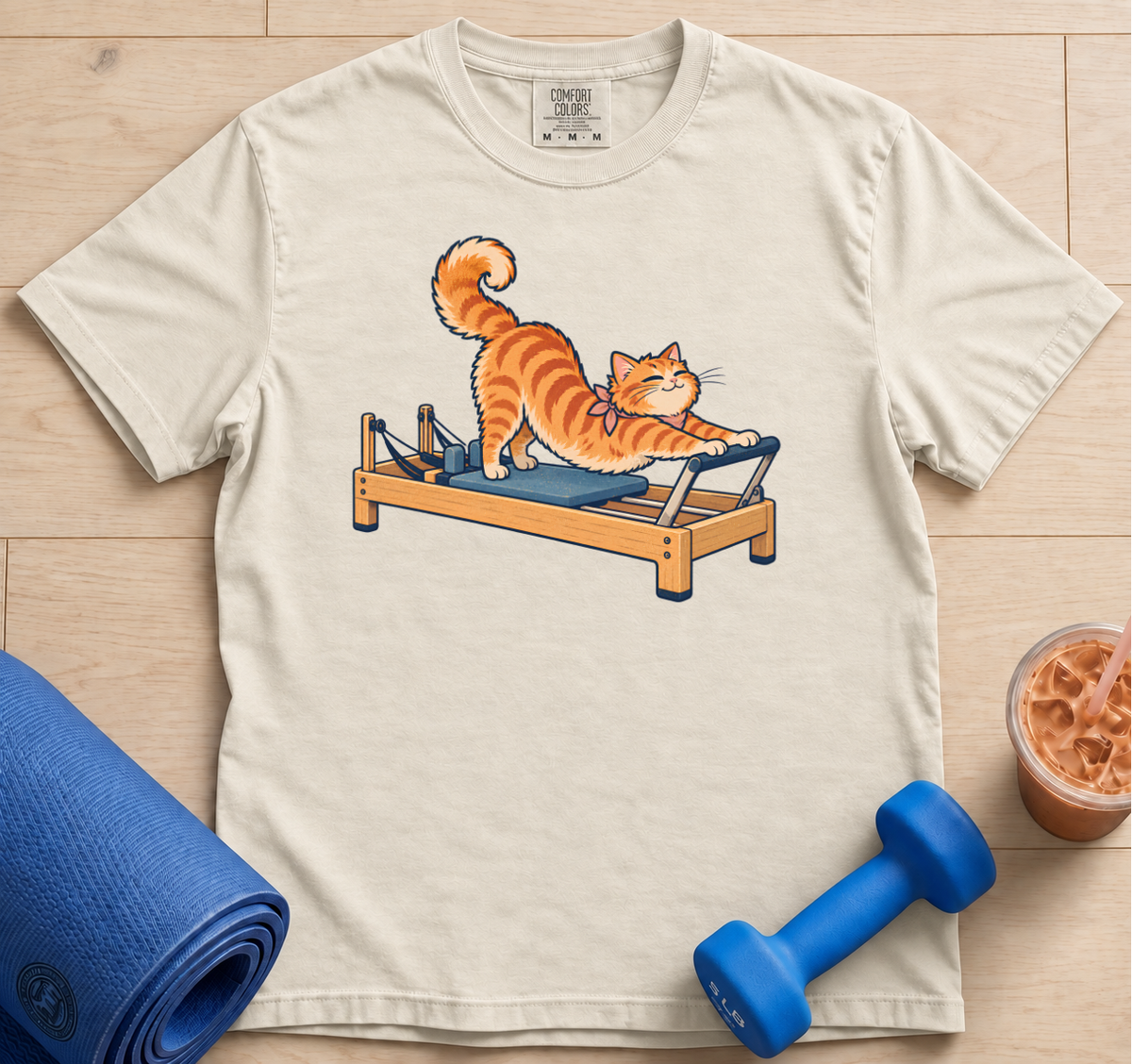 Cat Pilates Reformer - T-shirt