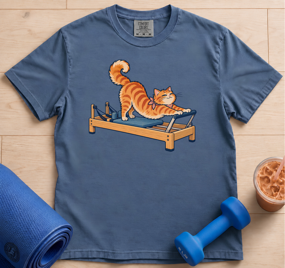Cat Pilates Reformer - T-shirt