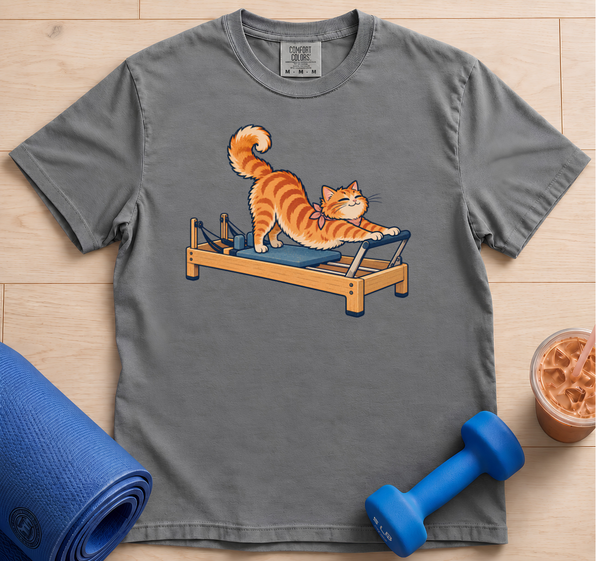 Cat Pilates Reformer - T-shirt