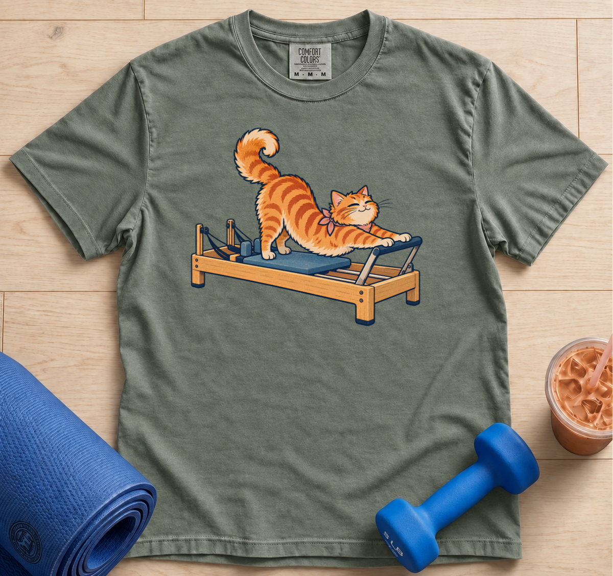 Cat Pilates Reformer - T-shirt