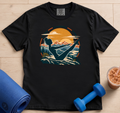 Pilates Teaser Pose Mountain - T-shirt