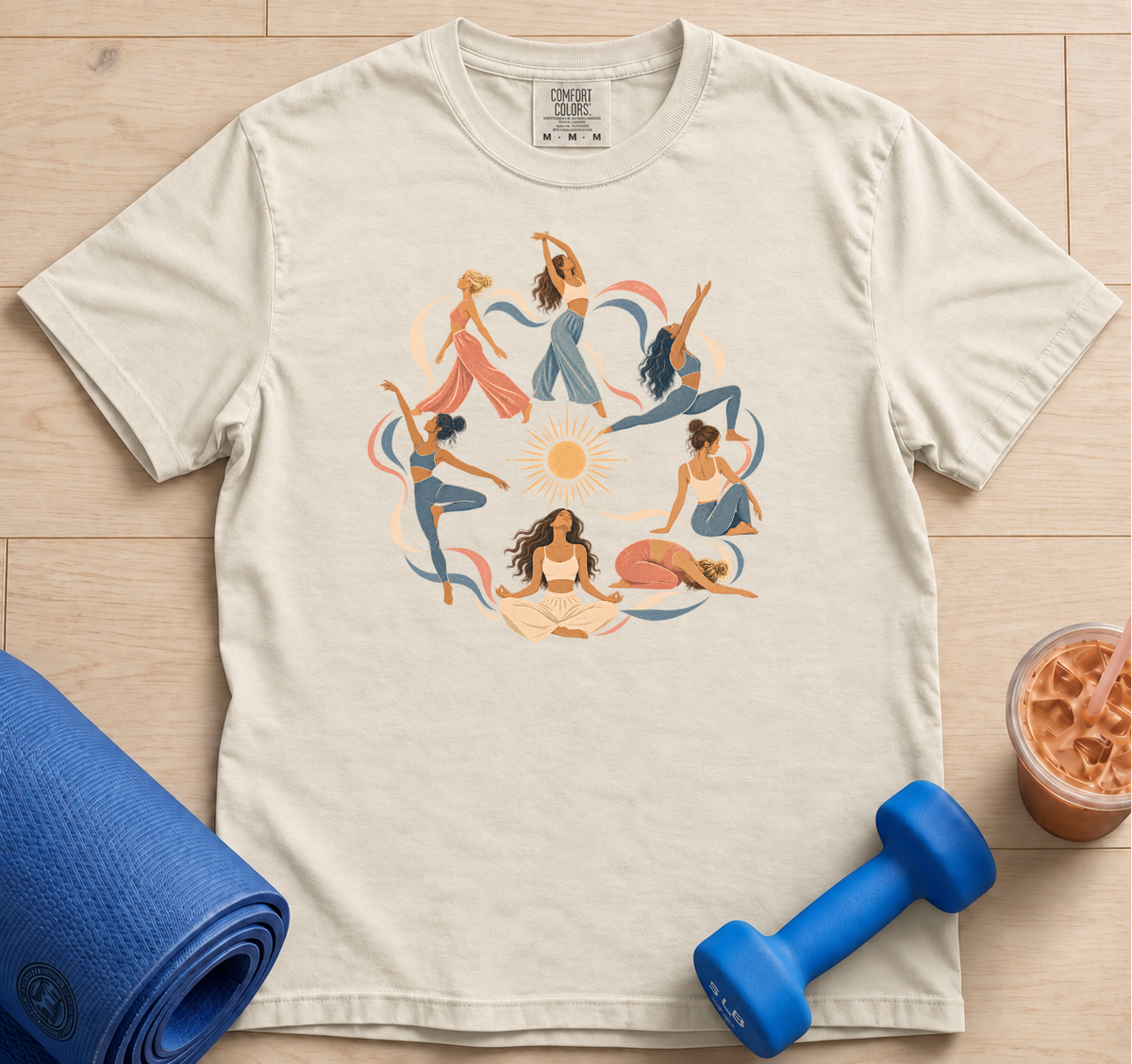 Women's Circle Pilates T-Shirt