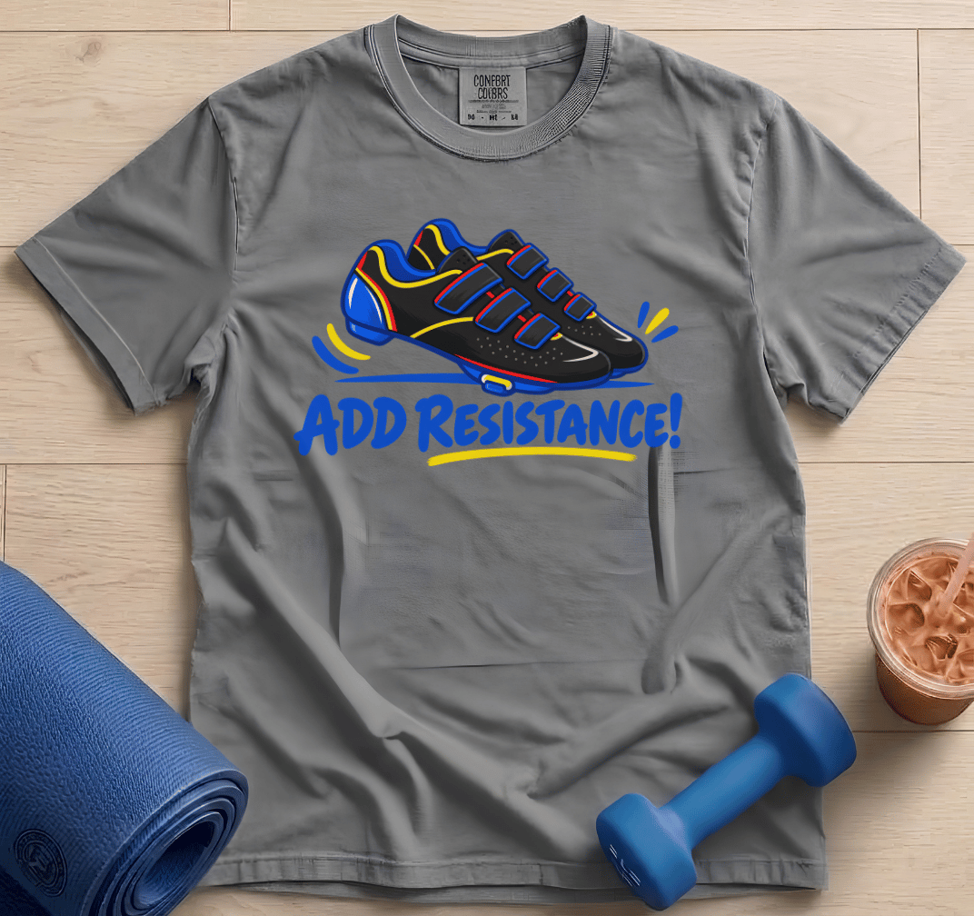 Add Resistance Shoe - T-Shirt