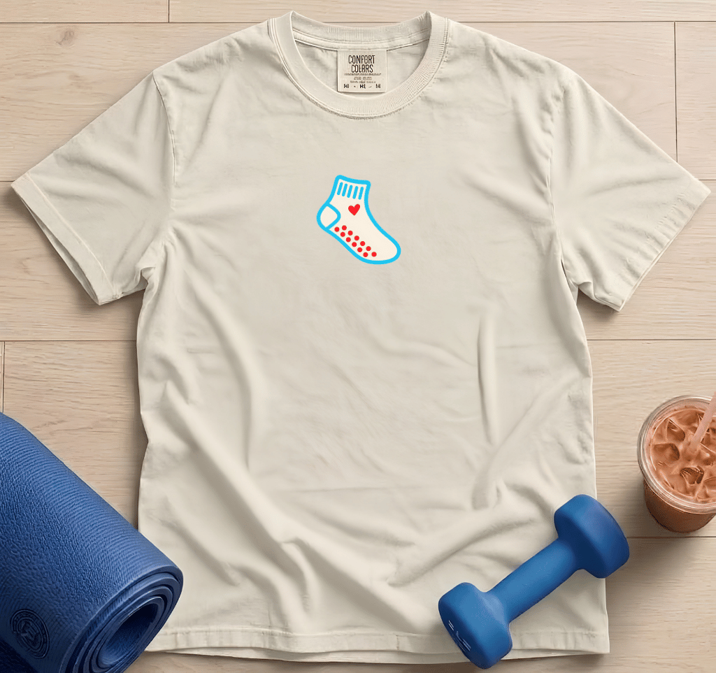 Pilates Sock - T-Shirt