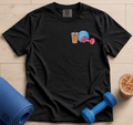 Iced Coffee Left Chest