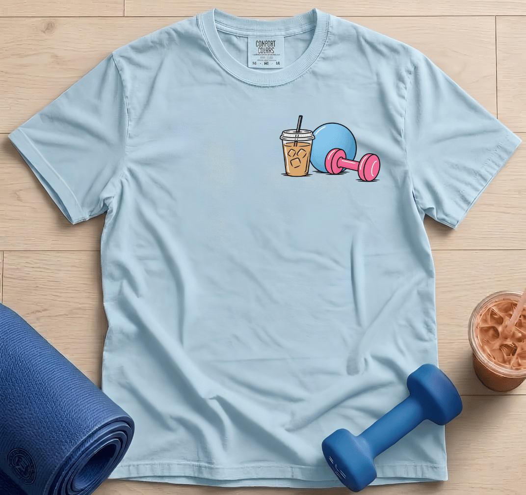 Iced Coffee Left Chest