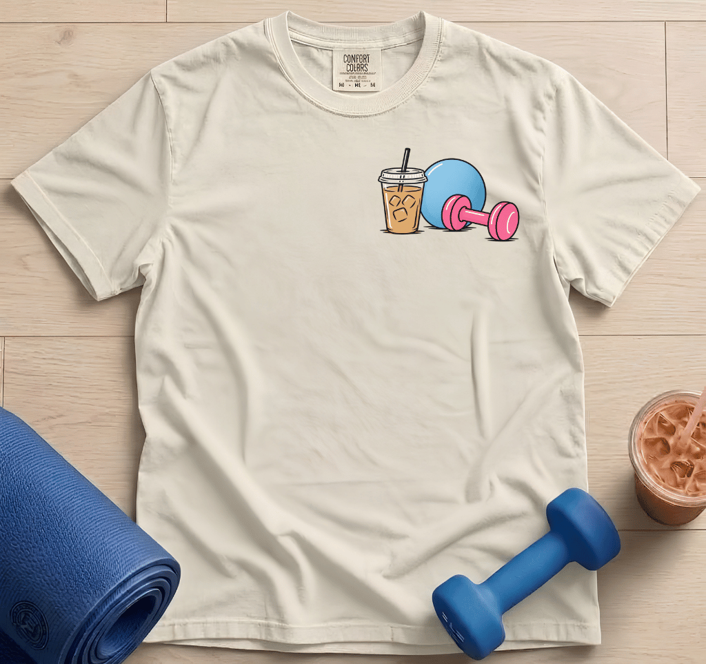 Iced Coffee Left Chest